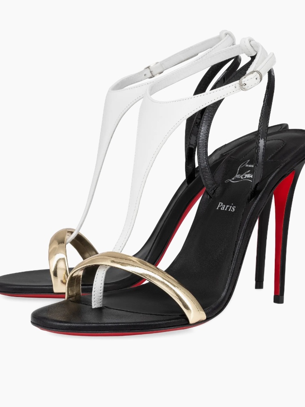 NEW Christian Louboutin Athina Strappy Sandals 38.5 - Picture 7 of 8